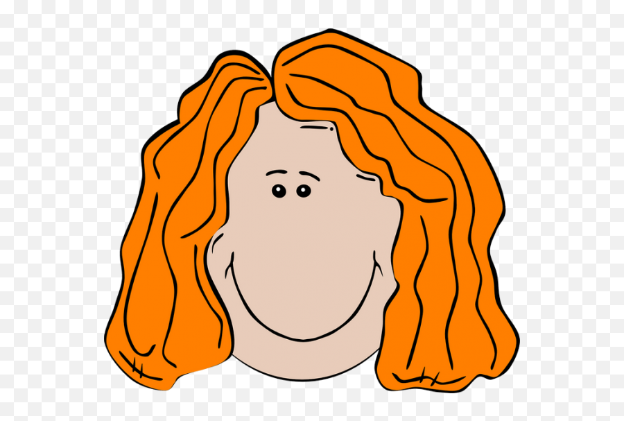 Girl Face Head Brown Female Transparent Png Images U2013 Free - Blonde Hair Clipart Png,Girl Face Png