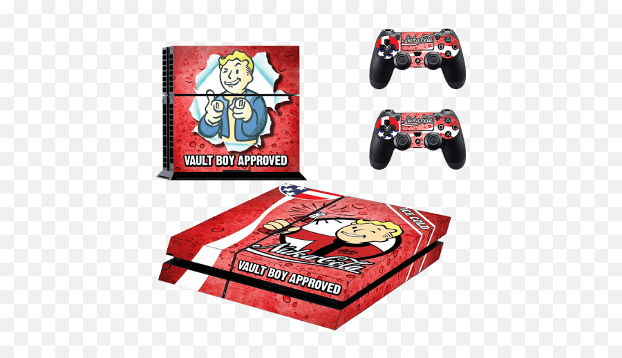 Playstation 4 Phat Decal Skin Vinyl - Fallout Nukacola Ps4new Various 1g Png,Nuka Cola Png