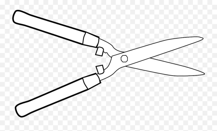 Hedge Cutter Scissors Tool - Hedge Clippers Clipart Png,Hedge Png