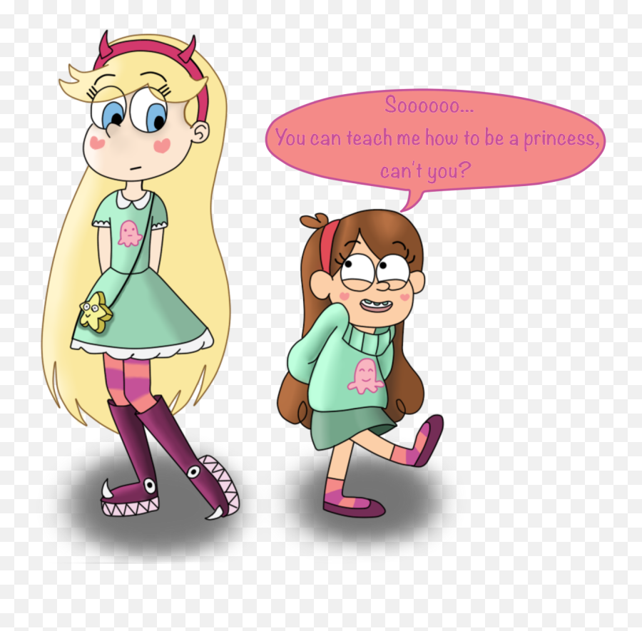 Download Star Butterfly Gravity Falls Png Image With No - Star Butterfly And Mabel,Gravity Falls Png