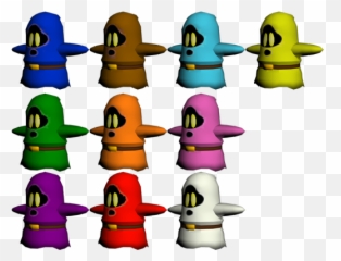 Shyguynomaskvariants Shy Guy Character Mask - Mansion Shy Guy Png,Shy Guy Png