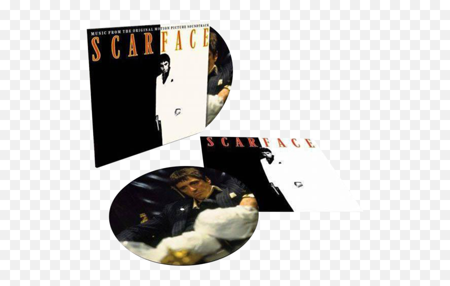 Scarface Original Motion Picture Soundtrack Disc - Scarface Soundtrack Png,Scarface Png