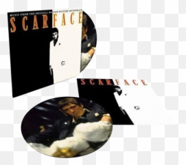 Scarface Original Motion Picture Soundtrack Disc - Scarface Soundtrack Png,Scarface Png