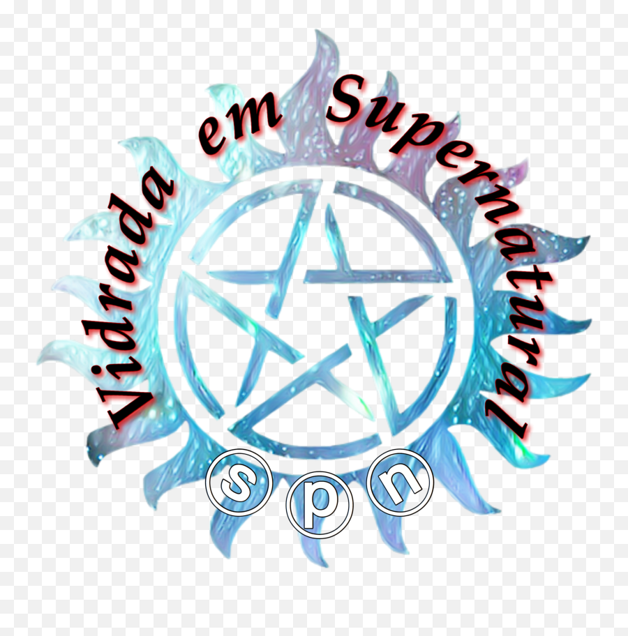 Supernatural Logo Da Sticker By Depressed Edition - Supernatural Anti Possession Symbol Png,Supernatural Logo