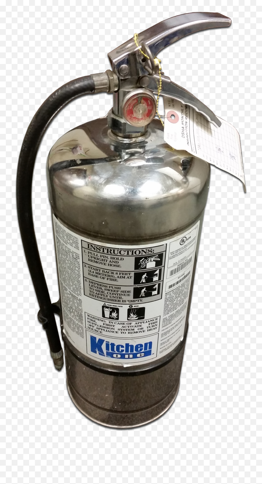 Fire Extinguisher K - 6liter Cylinder Png,Fire Extinguisher Png