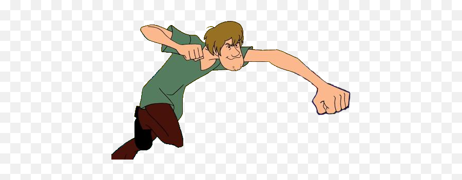Shaggy Png 8 Image - Shaggy Scooby Doo Punching,Shaggy Transparent