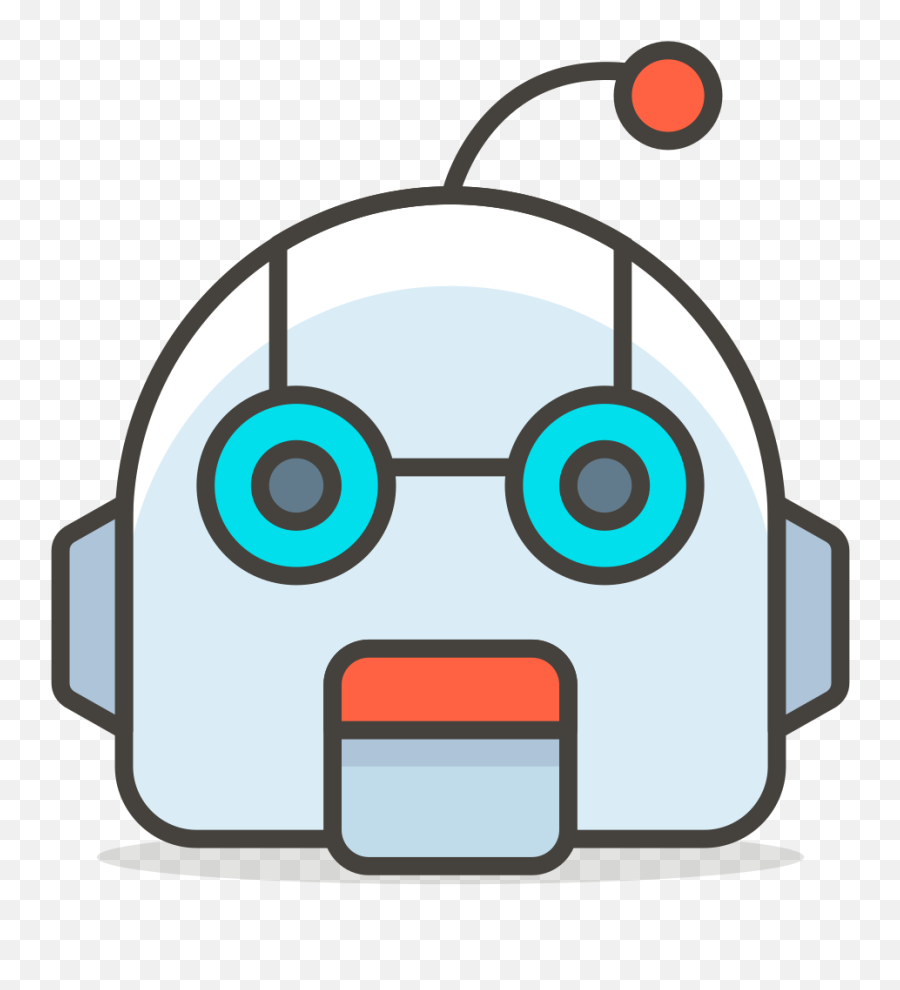 Purity Bot - Robot Face Png Cartoon,Discord Ping Png