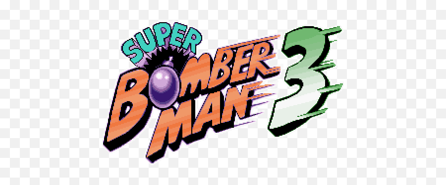 Super Bomberman 3 - Super Bomberman 3 Transparent Logo Png,Snes Logo Png