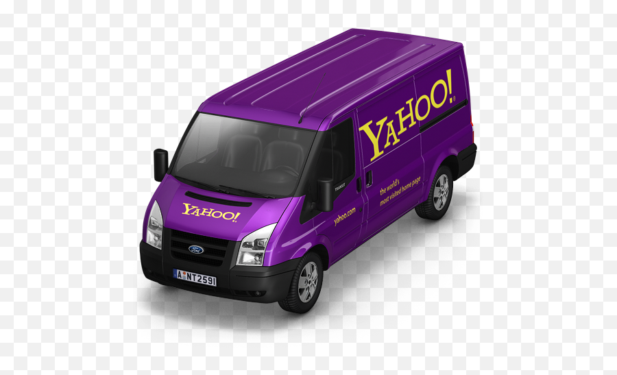 Yahoo Icon Download - Ford Transit Illustration Front Png,Yahoo Png