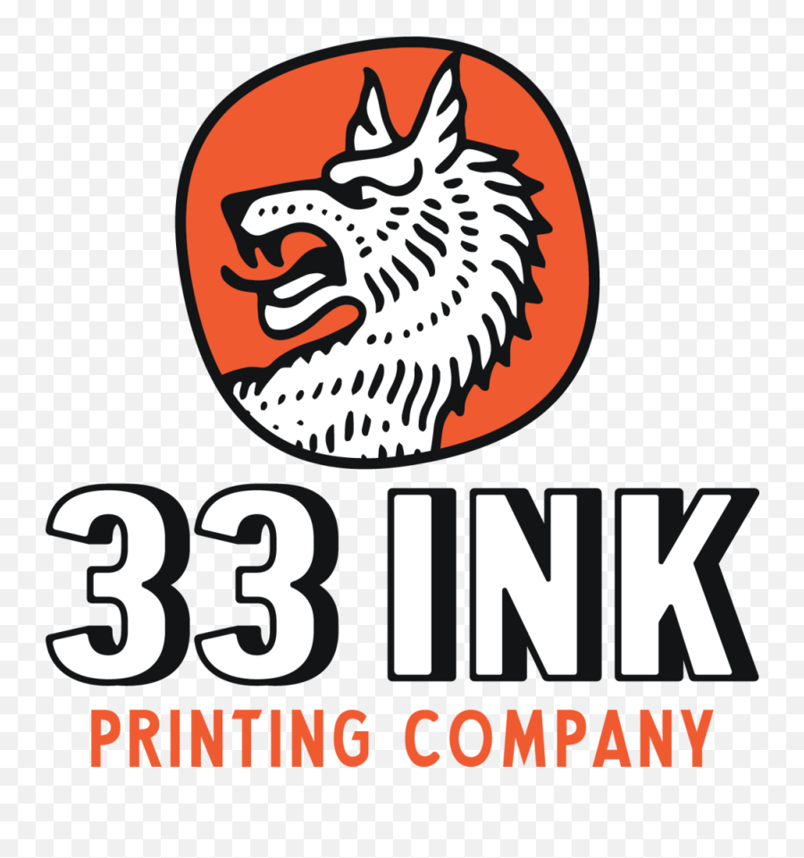33 Ink Llc Png Wolf Logo