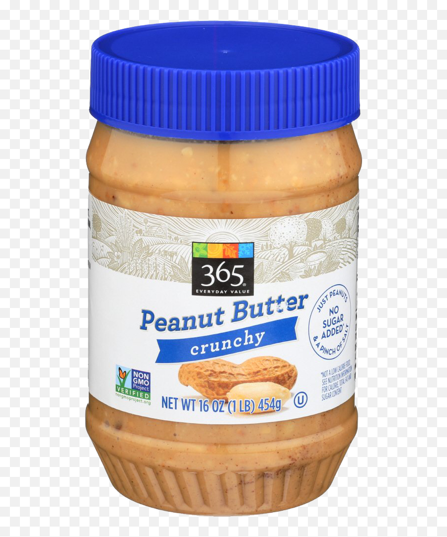 365 Everyday Value Crunchy Peanut - Low Carb Peanut Butter Nutrition Facts Png,Peanut Butter Transparent