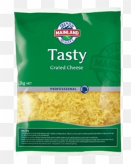 Mainland Tasty Grated Cheese 2kg - Mainland Shredded Tasty Cheese 2kg Png,Shredded Cheese Png