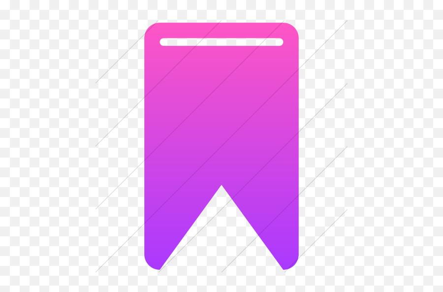 Iconsetc Simple Ios Pink Gradient - Vertical Png,Bookmark Icon Png