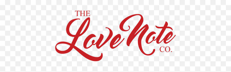 The Love Note Company - Calligraphy Png,Love Word Png