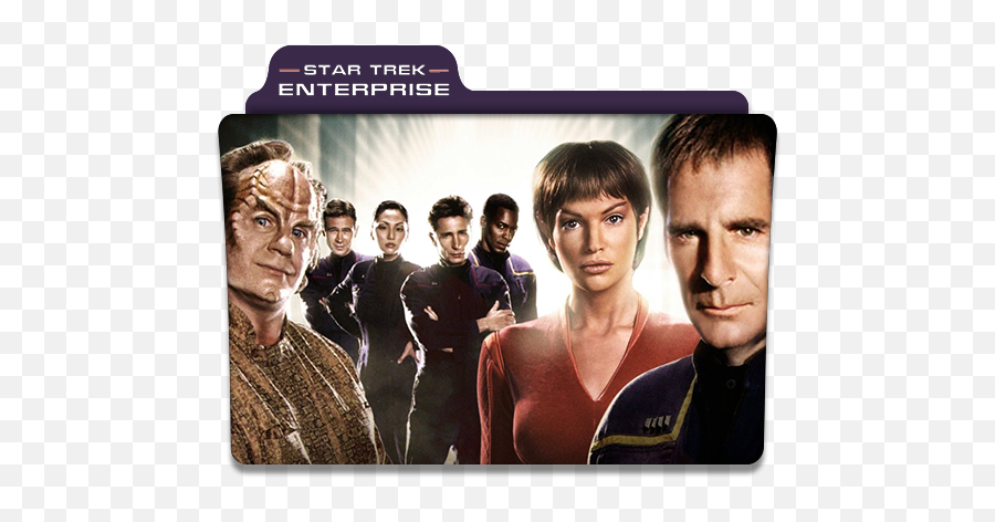 Star Trek Enterprise Cast Season 3 - Star Trek Folder Png,Star Trek Discovery Folder Icon