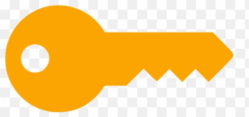 Orange Key Icon - Free orange icons Dot png