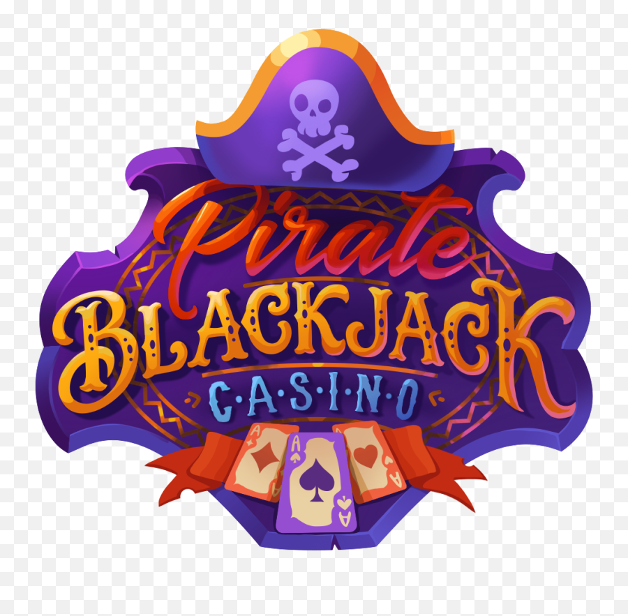 Pirate Blackjack Casino Game Logo By Pack Studio - Blackjack Logo Png,Blackjack Icon
