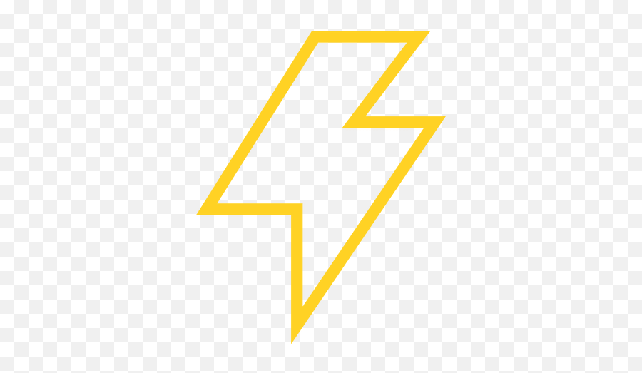Lightning Bolt Stroke Icon - Transparent Png U0026 Svg Vector File Raio Desenho Png,Lightning Bolt Transparent Background