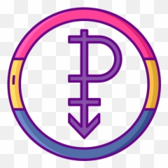 Pansexual - Free Shapes And Symbols Icons Pansexual Icon Png,Pansexual Flag Icon