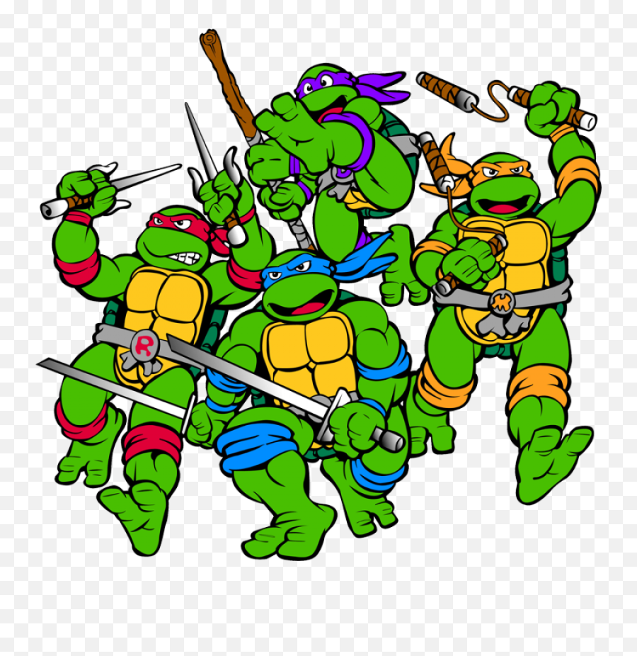 Ninja Turtles Clipart Png - Teenage Mutant Ninja Turtle Png,Ninja Turtle Logo