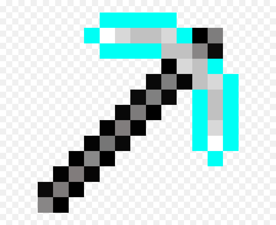 Crossed Diamond Sword Minecraft - Transparent Minecraft Pickaxe Png,Diamond Pickaxe Png