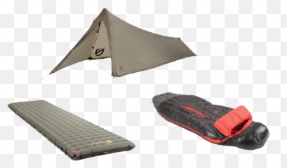 Download Hd Ultralight Nemo Gear - Spike 1p Tent Folding png