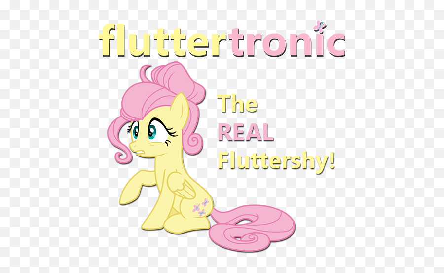 Casting Call Club Fluttertronic - Recast For Portfolio Fluttershy With A Bun Png,Fluttershy Icon