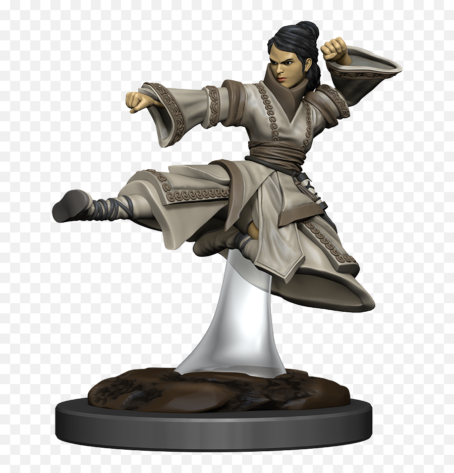 Du0026d Icons Of The Realms Premium Figures - Human Monk Human Monk Miniature Png,Monk Icon