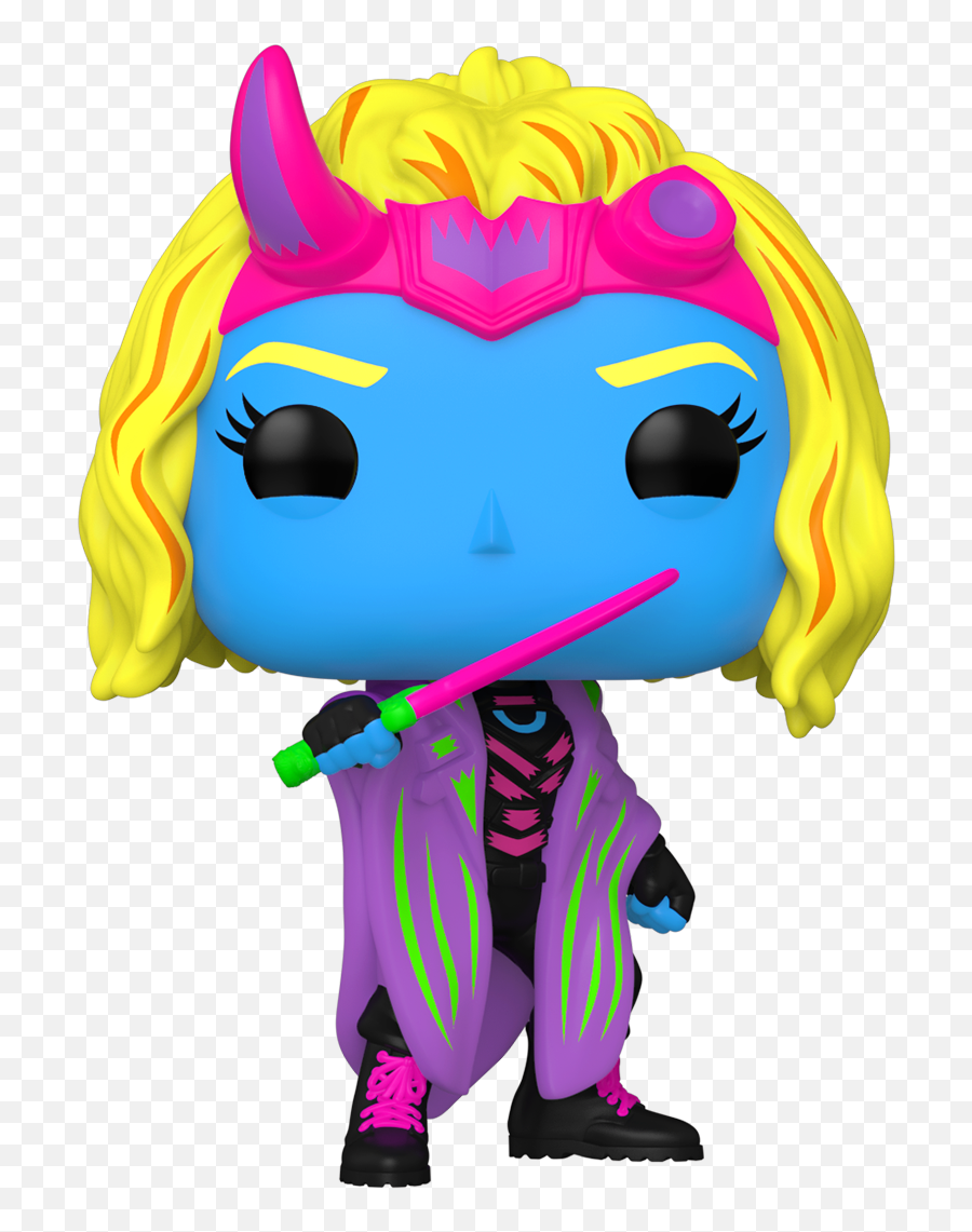 Funko Reveals New Line Of Marvel Blacklight Pops Including - Funko Pop Sylvie Png,Marvel Icon Dark Beast