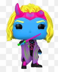 Funko Reveals New Line Of Marvel Blacklight Pops Including - Sylvie png