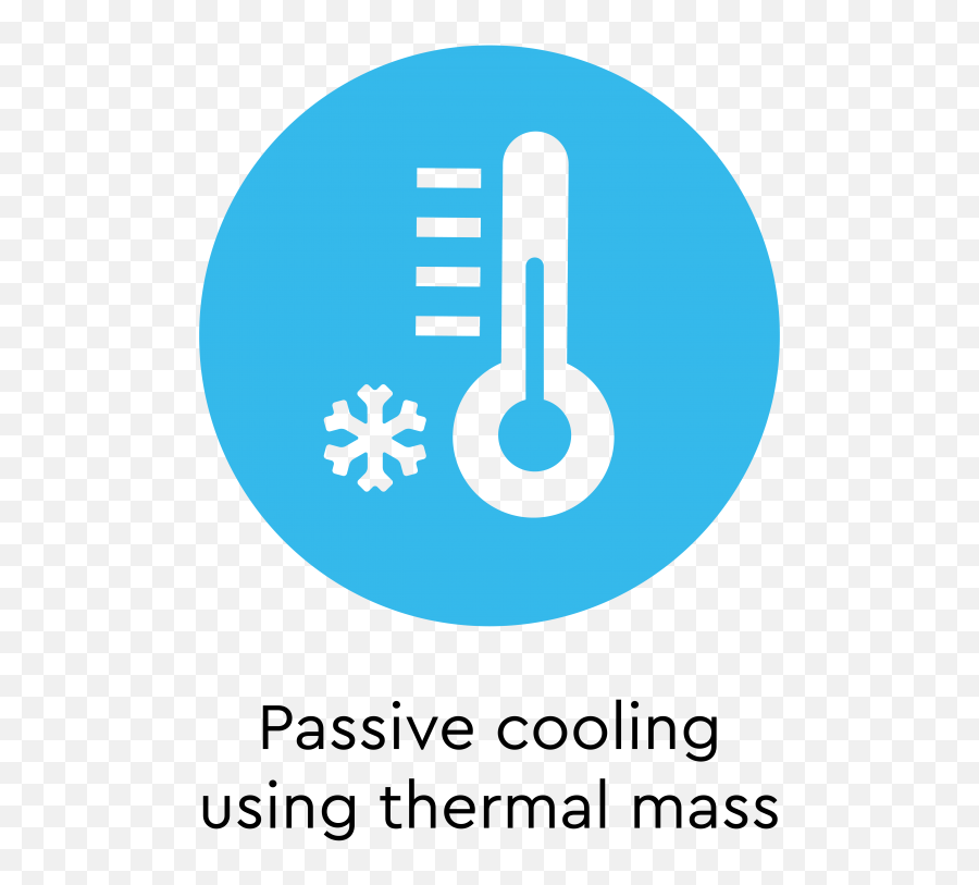 Passive Cooling Using Thermal Mass Gcca - Dot Png,Icon Air And Mechanical