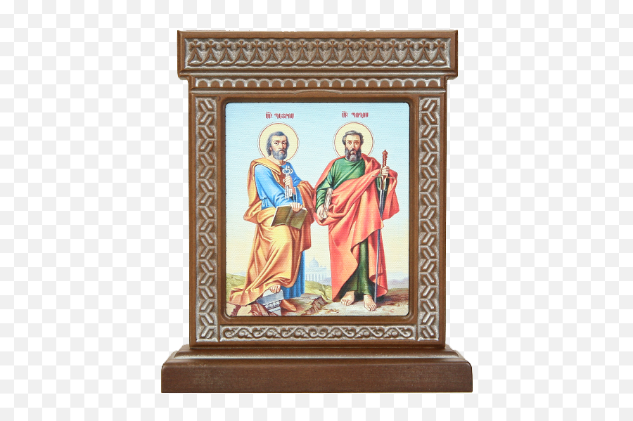 Vernissage Of History Icon - Khachkar Holy Apostles Peter Picture Frame Png,Su Icon