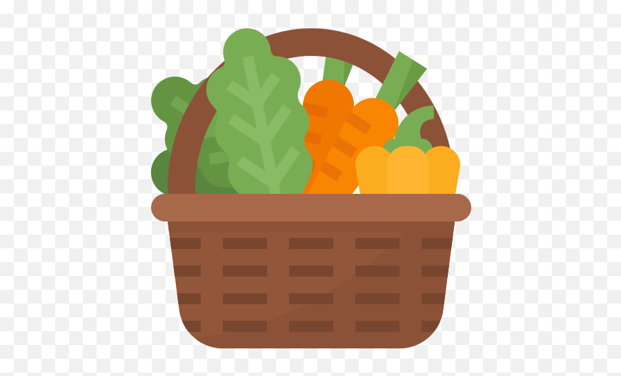 Vegetables - Free Food Icons Vector Fruits And Vegetables Basket Icon Png,Fruit And Vegetable Icon