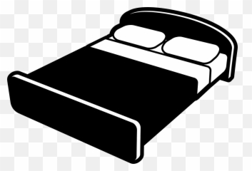 Download Black Bed Clipart - png