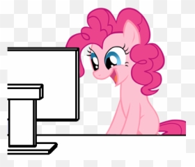 Mlp Forum 10th Anniversary - Page 2 Events Forums Mlp Pony On Computer png