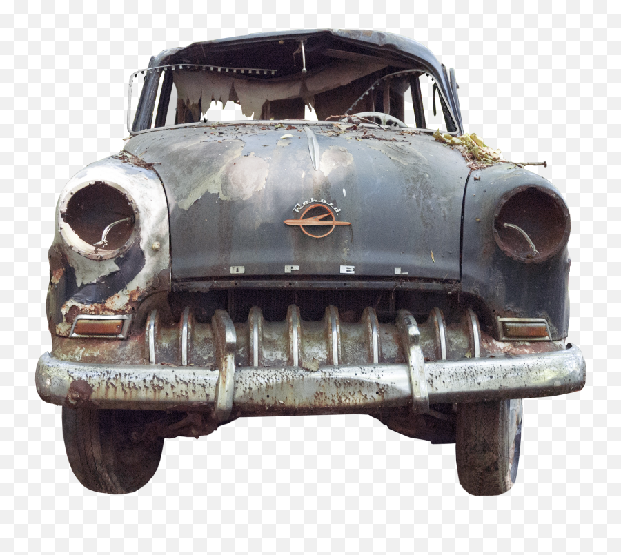 Old Rusty Opel Car Free Image Download Png Icon