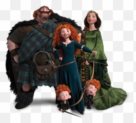 Merida - Disney Movie Brave Family Png,Merida Png