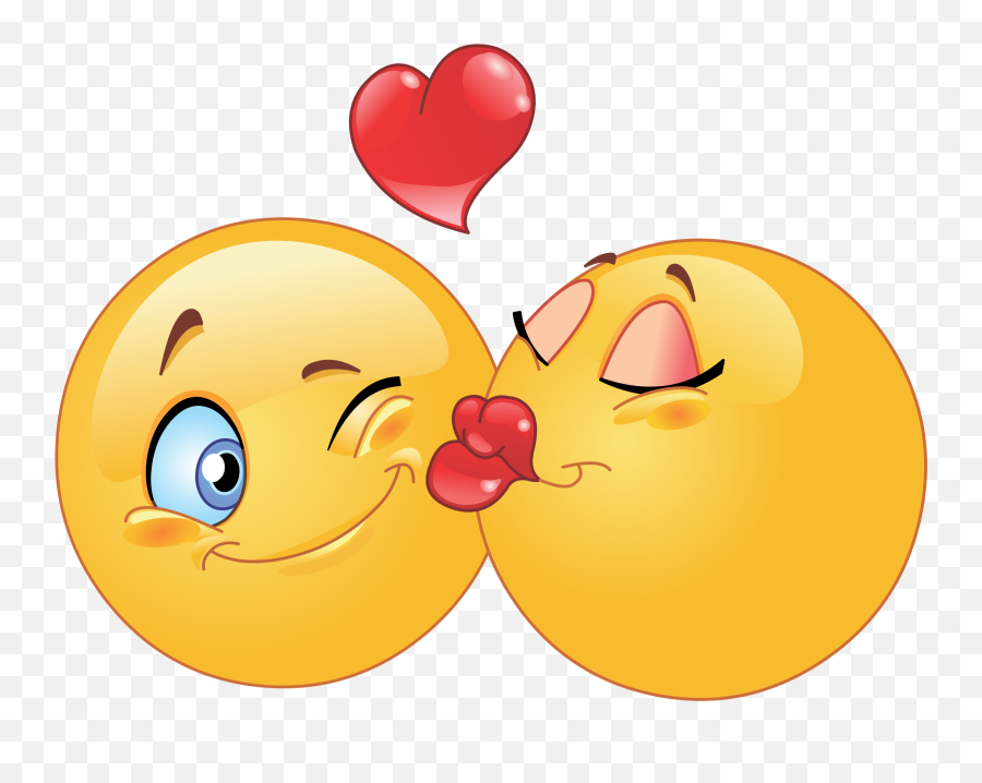 Emojis Cheek Kissing Emoji - Kiss On Cheek Emoji Png,Kiss Emoji Png