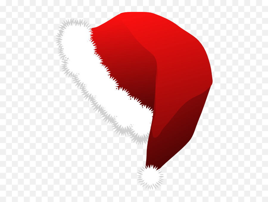 Santa Hat Png Transparent Background - Transparent Background Cartoon Santa Hat Png,Santa Hat Transparent Background Png