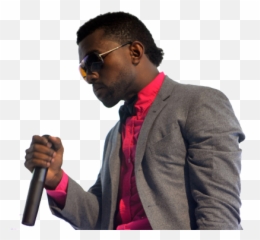 Download Hd Kanye Sunglasses Png - Black Men With Kanye West Mullet Haircut,Mullet Png