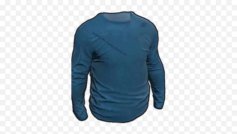Longsleeve T - Shirt Rust Wiki Fandom Png,Blue Shirt Png