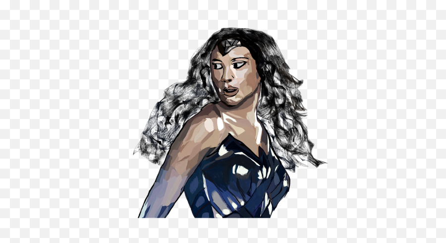 Wonder Woman Gal Gadot Super Hero - Wonder Woman Vector Gal Gadot Png,Gal Gadot Png