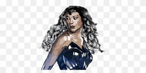 Wonder Woman Gal Gadot Super Hero - Wonder Woman Vector Gal Gadot Png,Gal Gadot Png