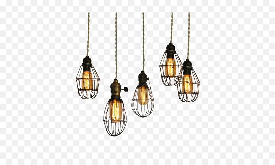 Hanging Light Bulbs Png - Transparent Vintage Lamp Png,Lamp Png