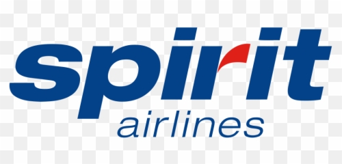 Spirit Airlines Boeing 747 Clipart - Graphic Design Png,Boeing Logo Png