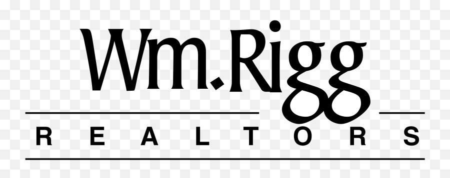 Wm Rigg Realtors Logo Png Transparent U0026 Svg Vector - Freebie Calligraphy,Wm Logo