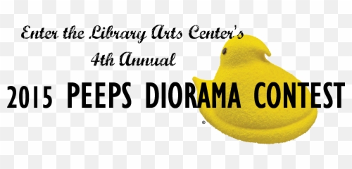 Enter The 4th Annual Peeps Diorama Contest - Library Arts Bird Png,Peeps Png