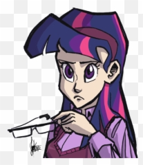 174253 - Artisttheartrix Glasses Humanized Safe Cartoon Png,Twilight Sparkle Png