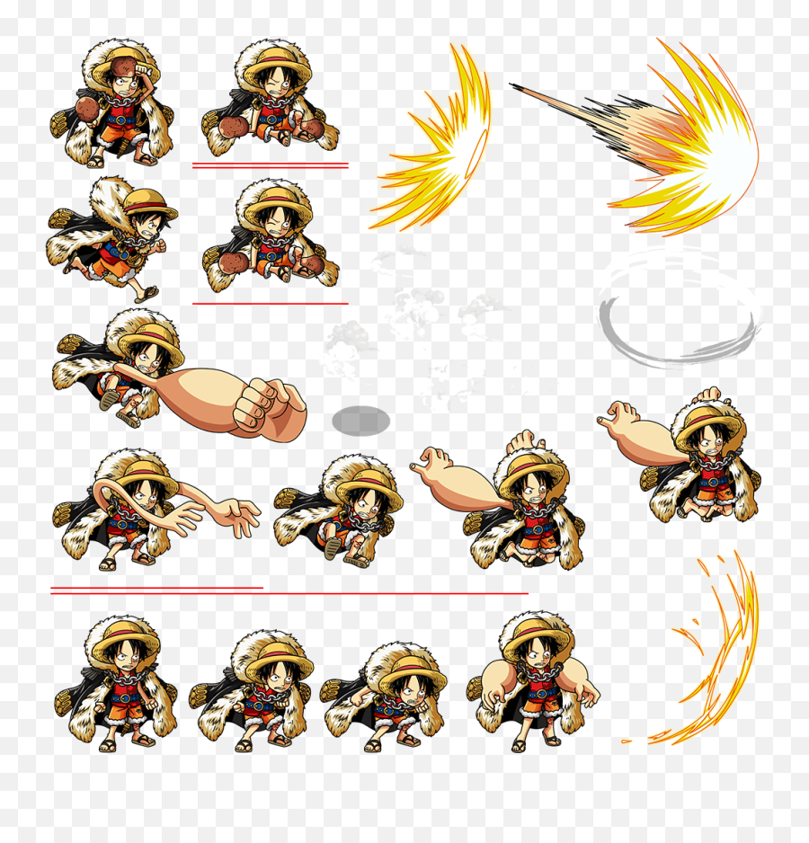 One Piece Treasure Cruise Baner - One Piece Zoro Sprite Png,Monkey D Luffy Png