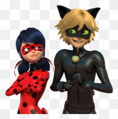 Miraculous Ladybug Png High - Chat Noir Miraculous Ladybug,Ladybug Png